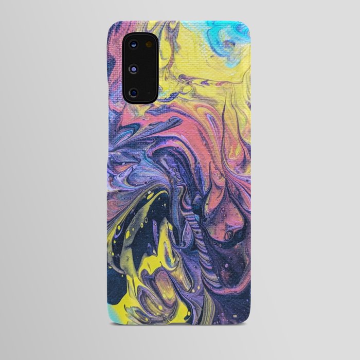 Color Clash - Fluid Art Android Case