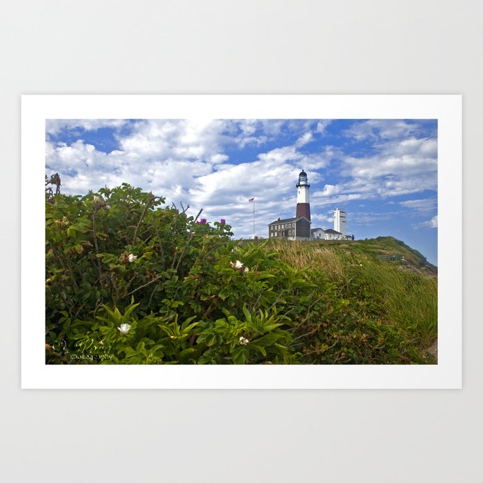 Montauk Point Lighthouse Art Print