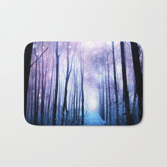 Fantasy Forest Path Bath Mat