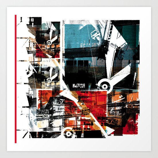Collage 1 Art Print