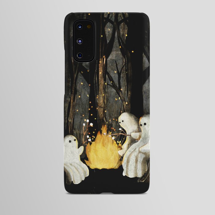 Marshmallows and ghost stories Android Case