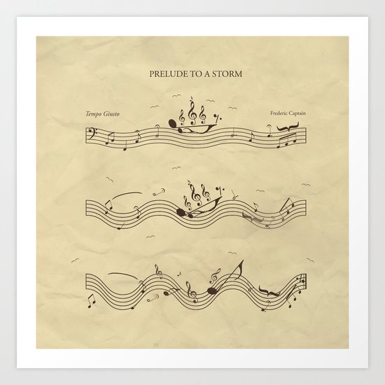 Prelude to a Storm Art Print