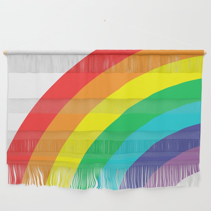 Wave Your Rainbow with Pride Wall Hanging