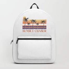 Sunset Chaser Retro Summer Backpack