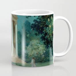 May Night, 1906 by  Willard Leroy Metcalf Coffee Mug | Impressionism, Museum, Nocturne, Home, Florencegriswold, Maynight, Blossoms, Oldlyme, Metcalf, Lawn 