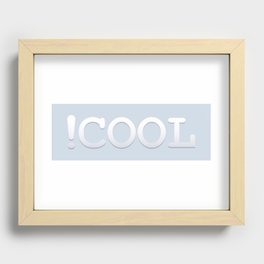 Before It Was Cool Recessed Framed Print