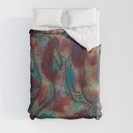 Christian Rohlfs - Zwei Tanzende Two Dancers Duvet Cover