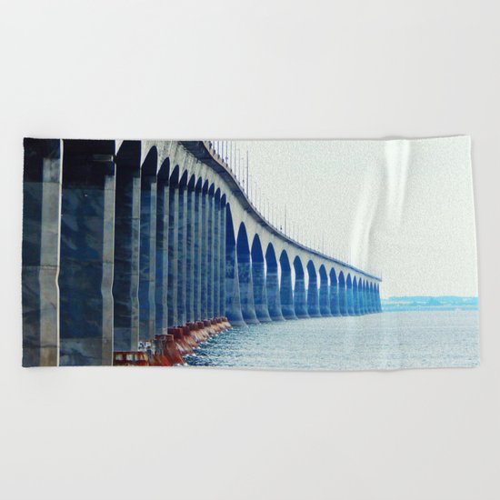 Confederation Bridge New-Brunswick Beach Towel