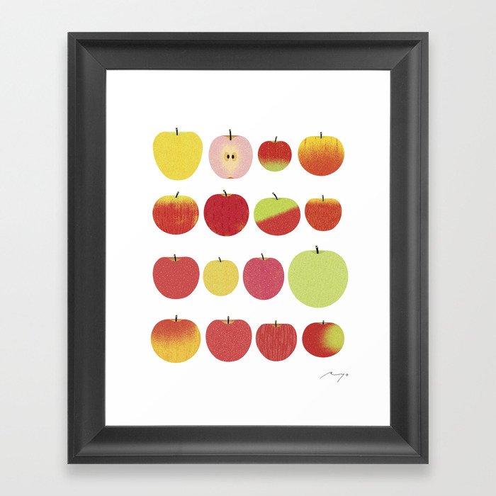Apples (2014) Framed Art Print