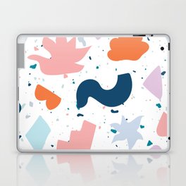 Abstract Colorful Shapes Terrazzo Laptop Skin