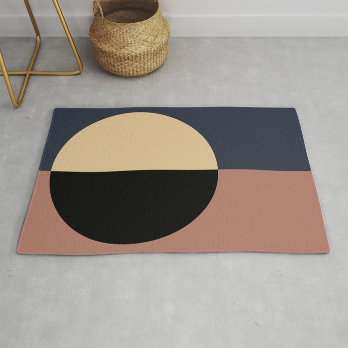 Color Block Abstract XVII Rug