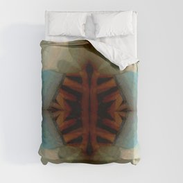 At The Water Hole Duvet Cover