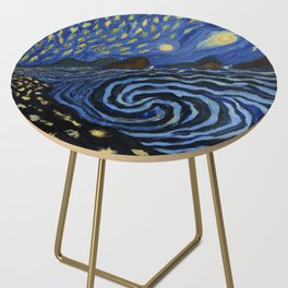 Starry wave  Side Table