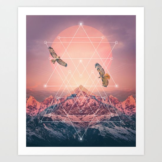 Find the Strength To Rise Up Art Print