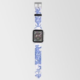 Woman Being Crowned with a Circlet of Roses 3 Apple Watch Band