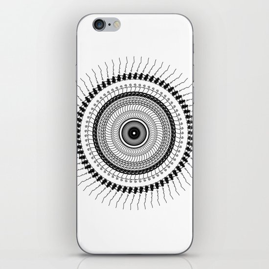 Mandala 01 iPhone & iPod Skin