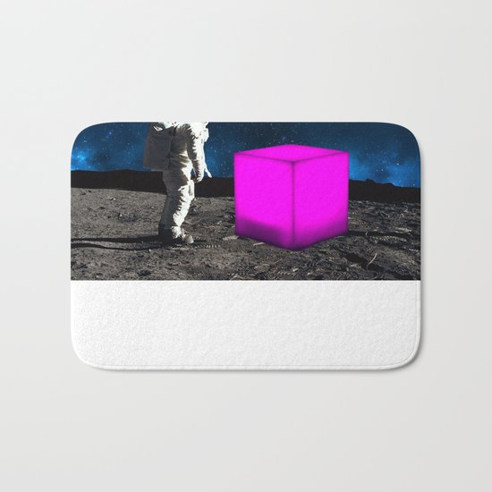 Cube from Space Bath Mat
