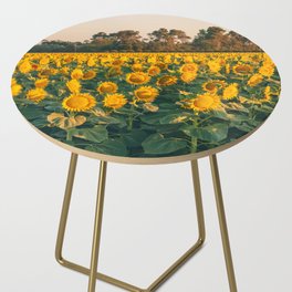 Summer Flowers Side Table