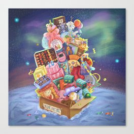 Childhood Delievery Canvas Print