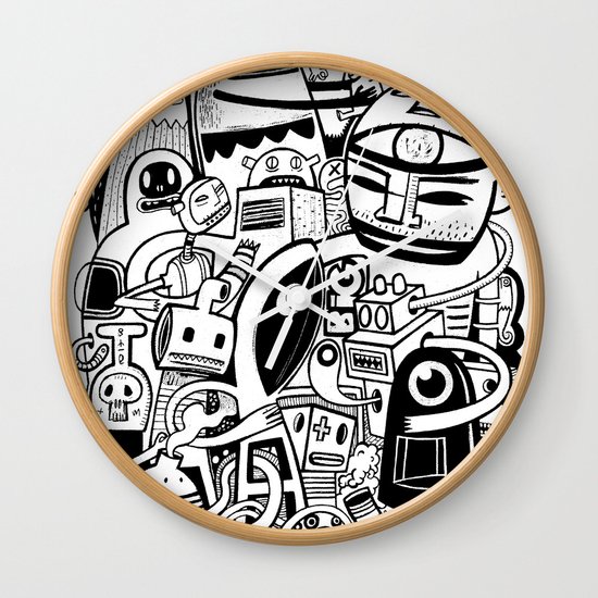 BIG - BW Wall Clock