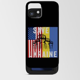 Save Ukraine Stop War iPhone Card Case
