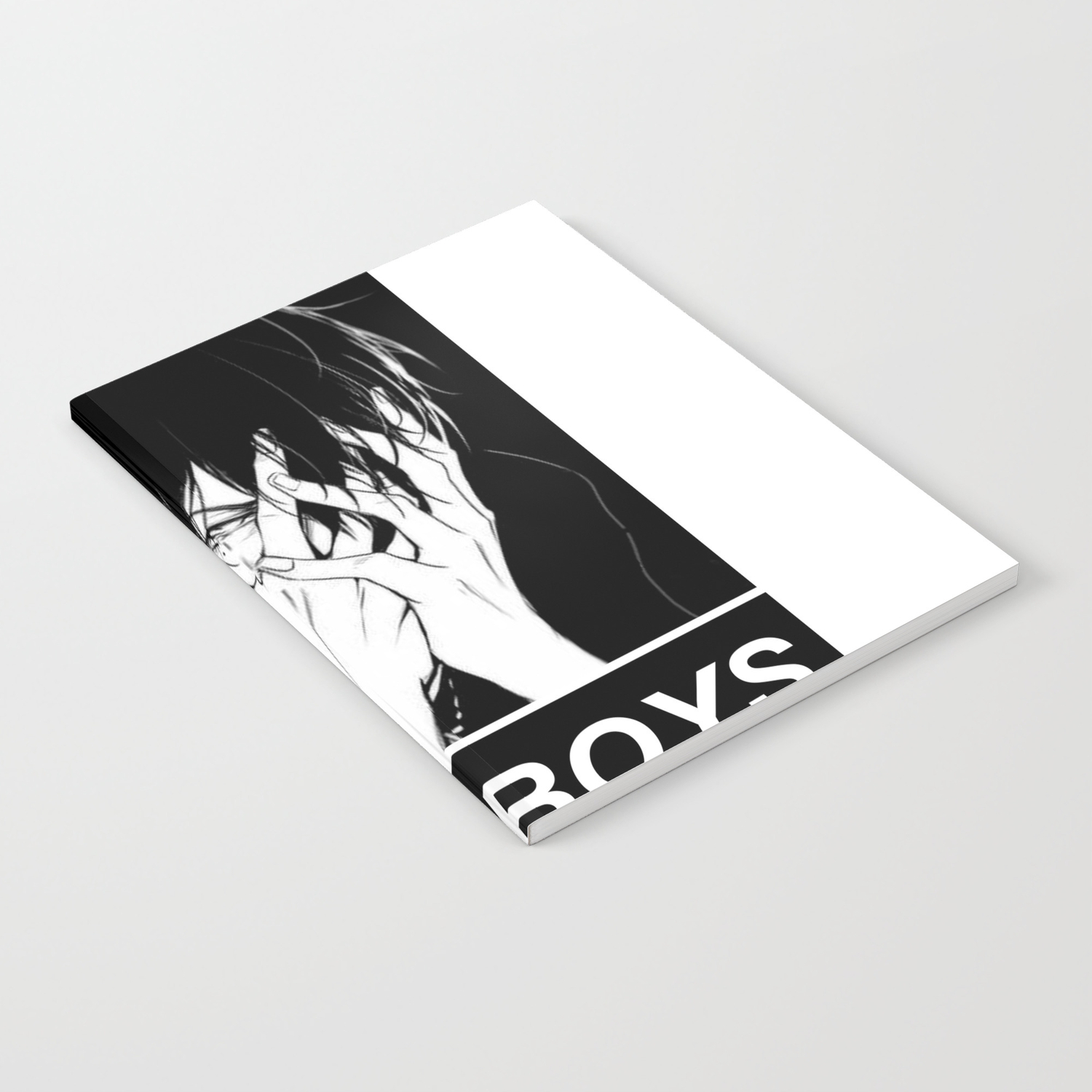 Sad Boys Sad Japanese Anime Aesthetic Notebook By Poser Boy