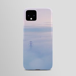 Pylons Above The Sea Of Mist Android Case
