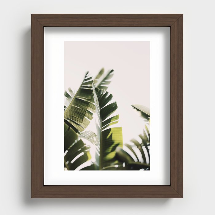 Chartreuse Recessed Framed Print