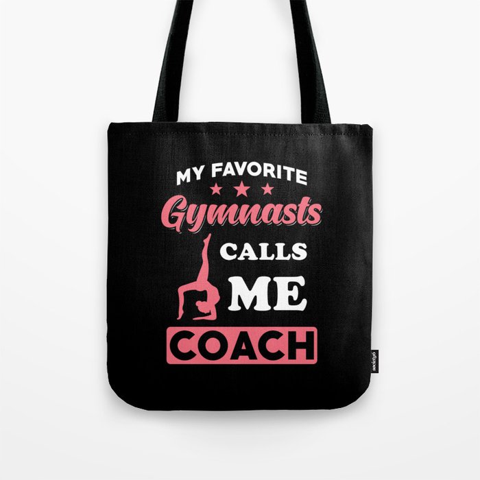 Turn Trainer Trainer Gymnastics Gift Tote Bag
