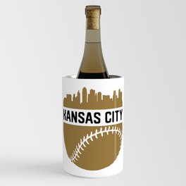Kansas City Baseball Wine Chiller