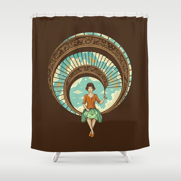 Welcome to My World Shower Curtain