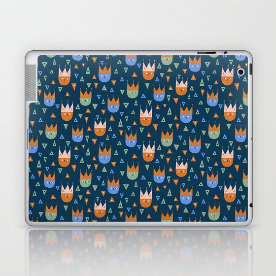 Cats in Crowns Laptop & iPad Skin