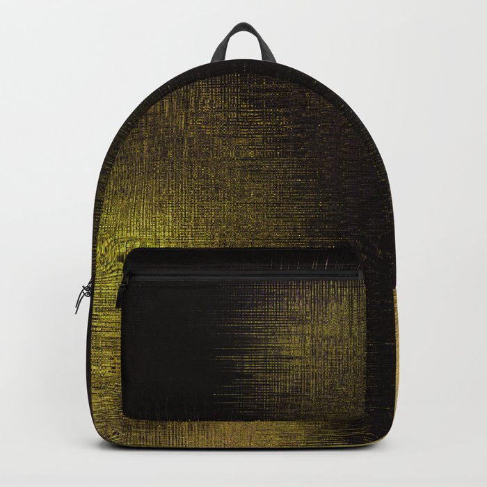 Yellow Distortion  Backpack