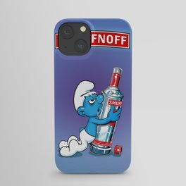 Smurfnoff iPhone Case