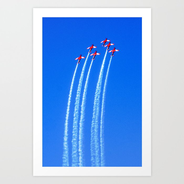 RAAF Roulettes Art Print