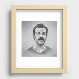 Lasso Sketch Recessed Framed Print