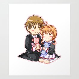 Sakura Card Captor: Clear Card - Love Art Print