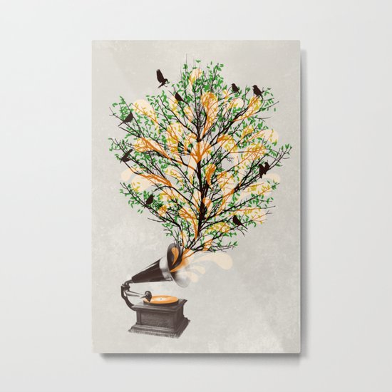 Sound of Nature Metal Print