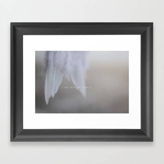 ANGEL Framed Art Print