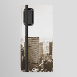 New York City | Sepia Photography Android Wallet Case