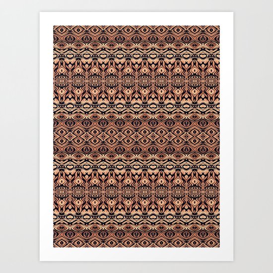 Abstract Pattern 16/2 Art Print