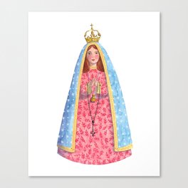 Our Lady of Fátima / Nossa Senhora de Fátima Canvas Print