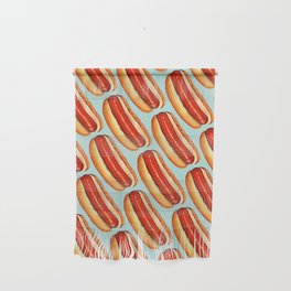 Hot Dog Pattern Wall Hanging