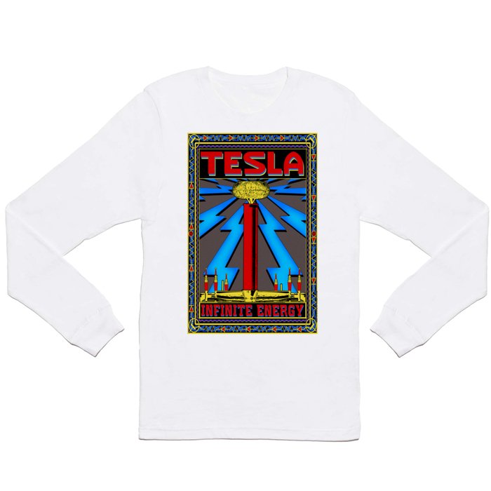 Tesla Coil Long Sleeve T Shirt