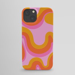 Groovy Swirl - Sunset iPhone Case
