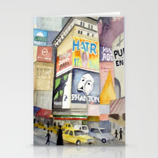 Phantom at Time Square Stationery Cards