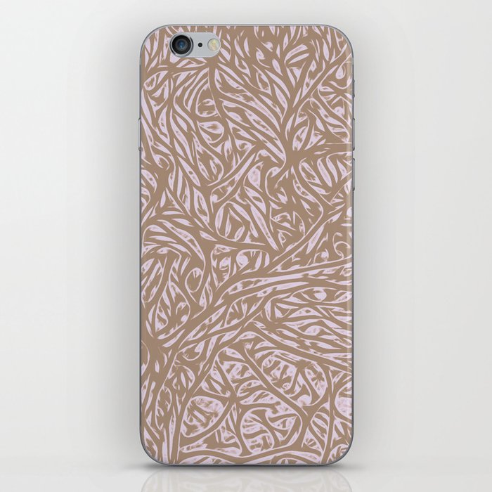 Summer Earth Color Saffron - Abstract Botanical Nature iPhone Skin