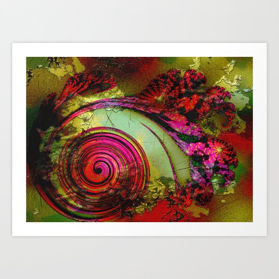 Twisted Art Print