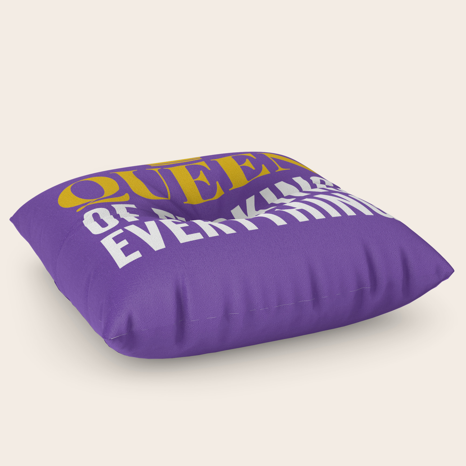 queen of everything pillow