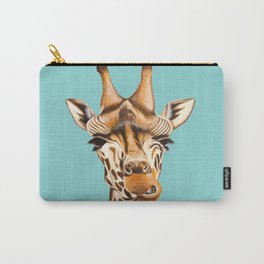 Giraffe Acrylic Painting Carry-All Pouch